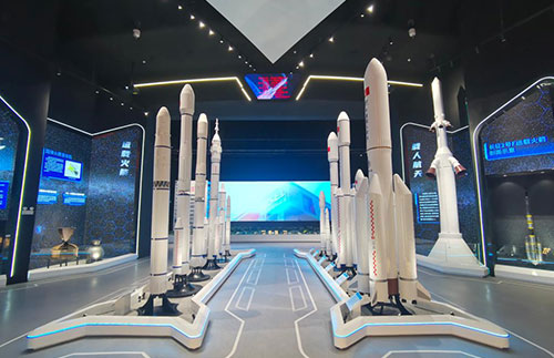 The opening of China Aerospace Museum can immerse the experience of rocket launch site